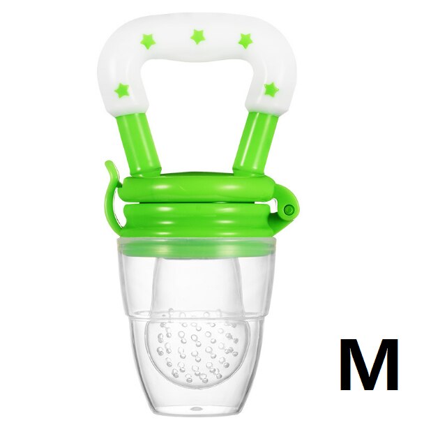 3 Maten 4 Kleur Fruit Tepel Tandjes Baby Tandjes Tepel Veiligheid Baby Speelgoed: Green M