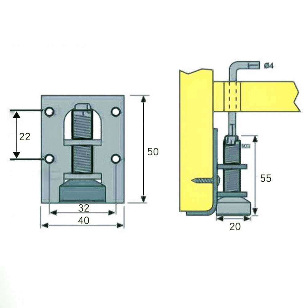 4pcs Heavy Duty Foot Screws Home Furniture Leg Leveler Shop Cabinets For Table Adjustable Height Shelf Units Strong Load-bearing