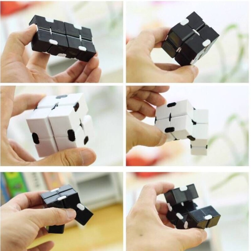 Decompression Infinity Cube Mini giocattoli antistress ansia antistress cubo magico Puzzle giocattolo per autismo bambini adulti bambini