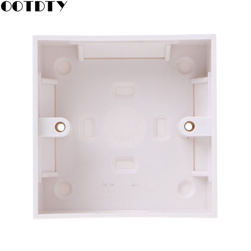 86 X 86mm Waterproof Wall Plate Junction Box Back Plate Box Outer Side Back Box