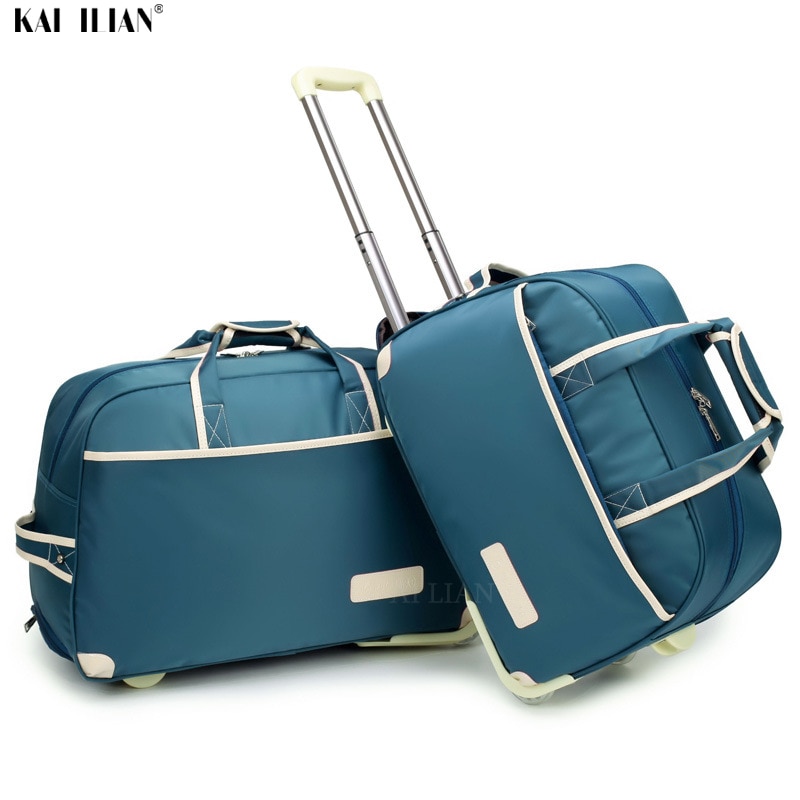 Suitcase weekend bag Waterproof Luggage big bag Rolling Luggage Trolley bag Luggage Lady Travel suitcase with Wheels carry on