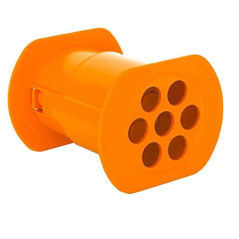 Cevapcici Presse Hersteller Küche Werkzeuge Fleisch Wurst Heißer Hund Hand Betrieben Rindfleisch Nudel Pasta Fleischwolf Würstchen Hersteller Spielereien: Orange