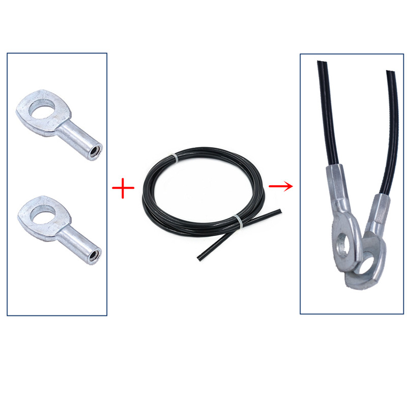 Câble métallique de gymnastique de diamètre 5/6mm, peau PU pour Machine à câble, système de poulie de levage de poids à domicile, accessoires d&#39;équipement de Fitness