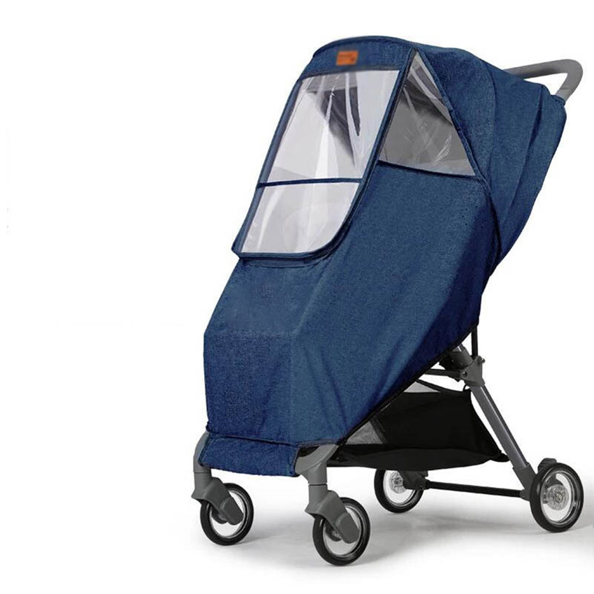 Funda impermeable Universal para cochecito de bebé, protector contra el polvo y el viento, impermeable, accesorios para carrito de bebé, traje de cochecito