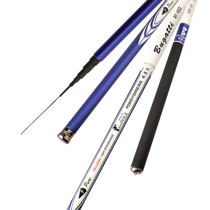Carbon Telescopic Power Hand Pole Fishing Rod 2.7/3.6/4.5/5.4/6.3/7.2m Travel Ultra Light Carp Fishing Rod Feeder