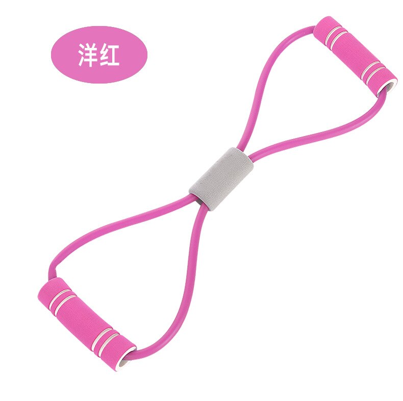 Gym 8 Word Elastic Band Chest Developer Rubber Expander Rope Sports Workout Resistance Bands Fitness Equipment Yoga Training: 3