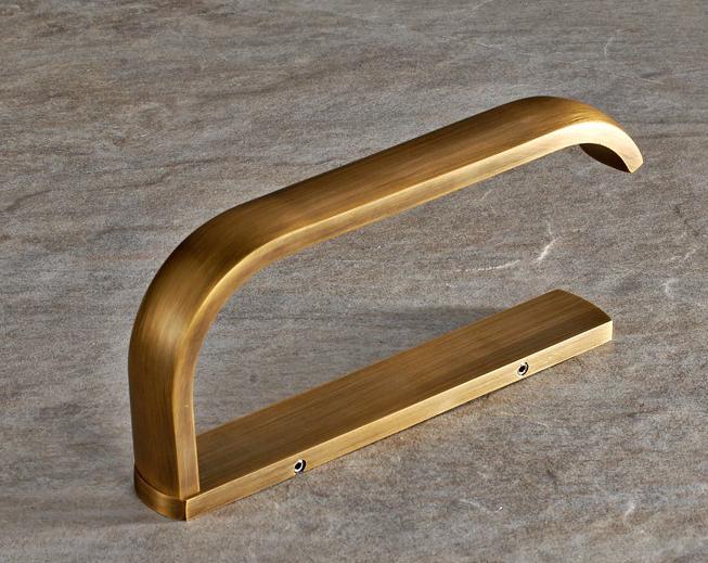Solid brass antique brushed toilet paper holder wall mounted paper towel holder luxury roll holder: ANTIQUE