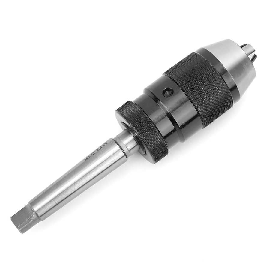 1-13mm B16 Keyless Drill Chuck Self-Tightening Heavy Duty Morse Taper Fixture Milling Lathe Drill Chuck With MT2-B16 Connect Rod