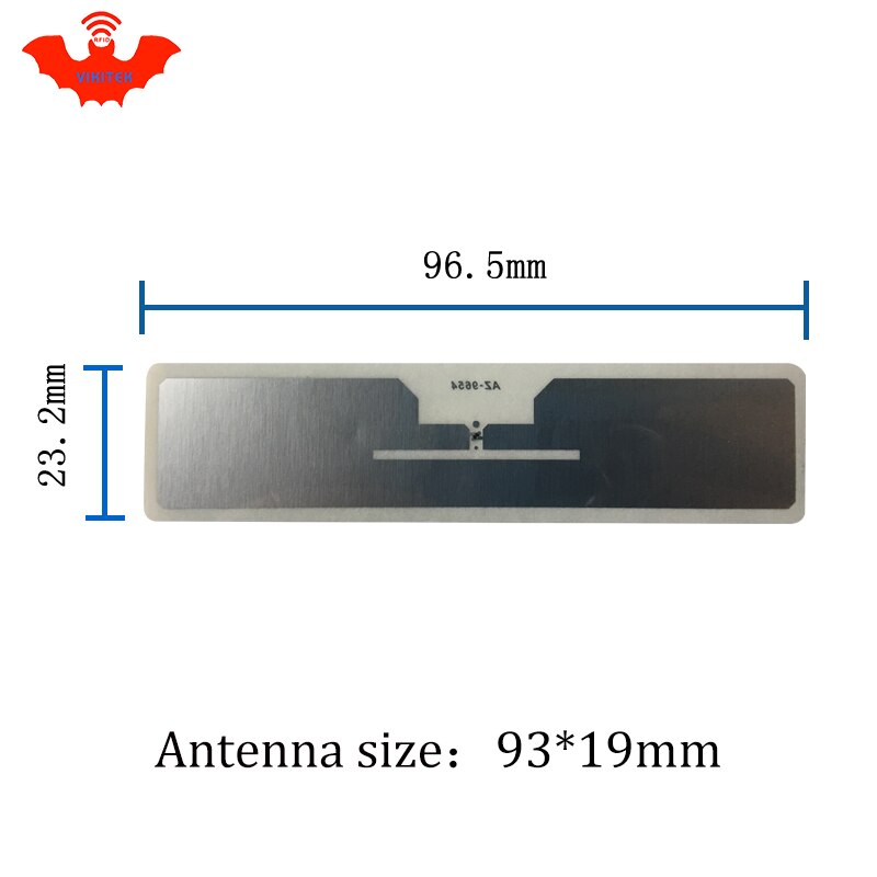 UHF RFID tag sticker Alien 9654 wet inlay 915m868 860-960mhz Higgs3 EPC 6C 20pcs self-adhesive passive RFID label