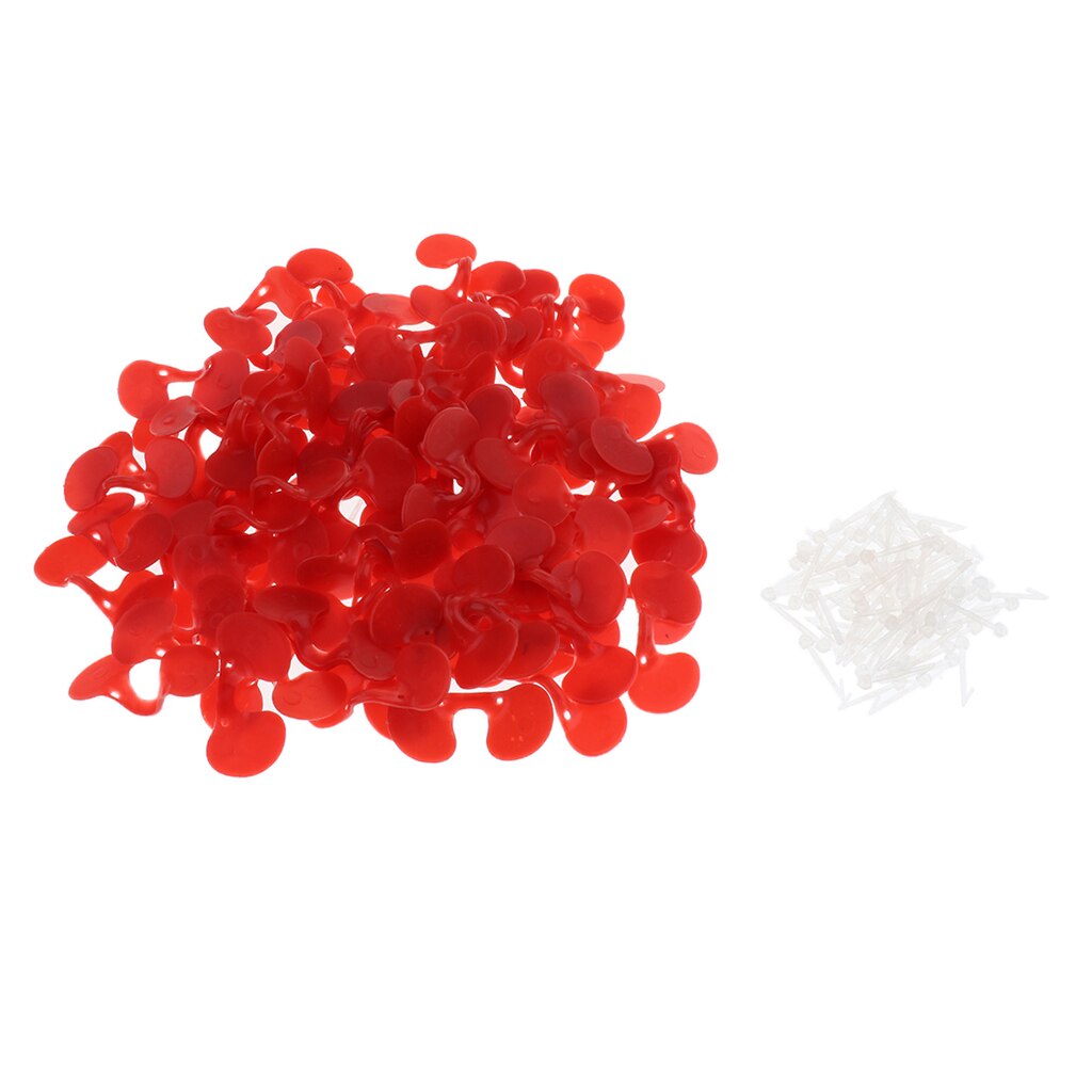 100 Pcs Peepers Chicken Eyes Anti-Pecking Goggles Farming Equipment