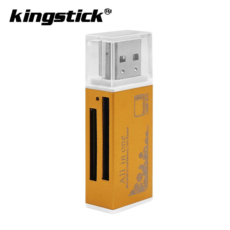 Kingstick met gratis adapter micro sd kaart 32gb 16gb 8gb flash mini sd geheugenkaart 64 gb 128gb microsd tf kaart klasse 10 cartao: Goud