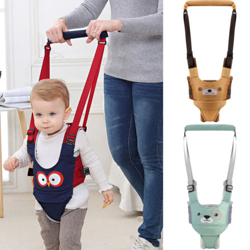 Baby småbarn gå assistent spädbarn koppel barn bälte lärande säkerhetsrem tyglar sele walker