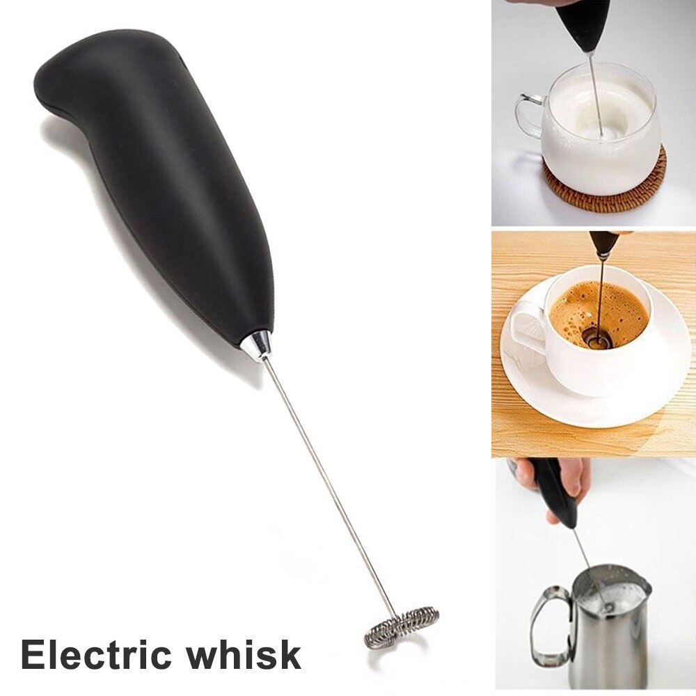 Leite elétrico espuma de ovo batedor máquina de café automática handheld misturador leite cappuccino frother cozinha portátil ferramentas batedor