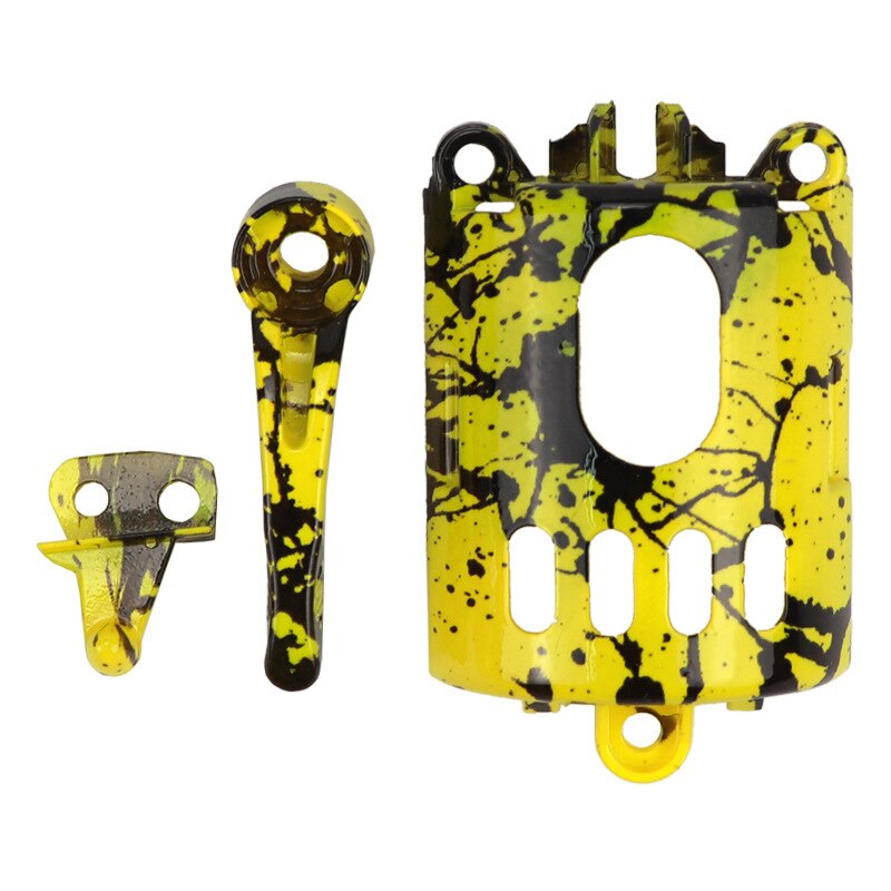 Coque supérieure transparente pour tondeuse à cheveux série Wahl 8591/8148, couvercle supérieur Transparent, g0402: Motor Shell Yellow