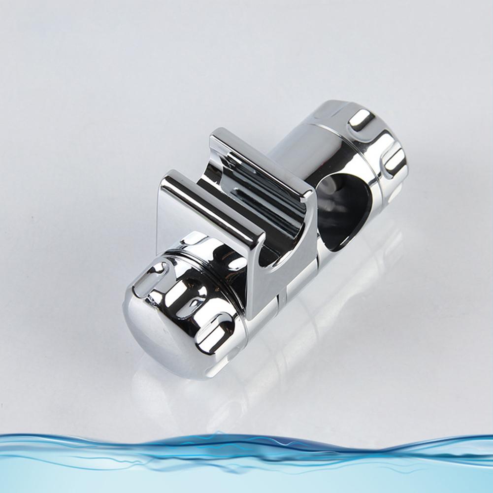 Universal Shower Bracket Bathroom Shower Rail Holder 20~25mm ABS Chrome Shower Head Holder Adjustable Bathroom Accessories