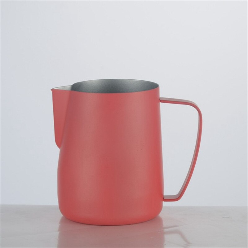 304 Roestvrij Staal Handmatige Motta Melkkan Frother Latte Art Cup Melk Opschuimen Werper Creamer Melkschuim Maker Melkopschuimer: rose / 600ml
