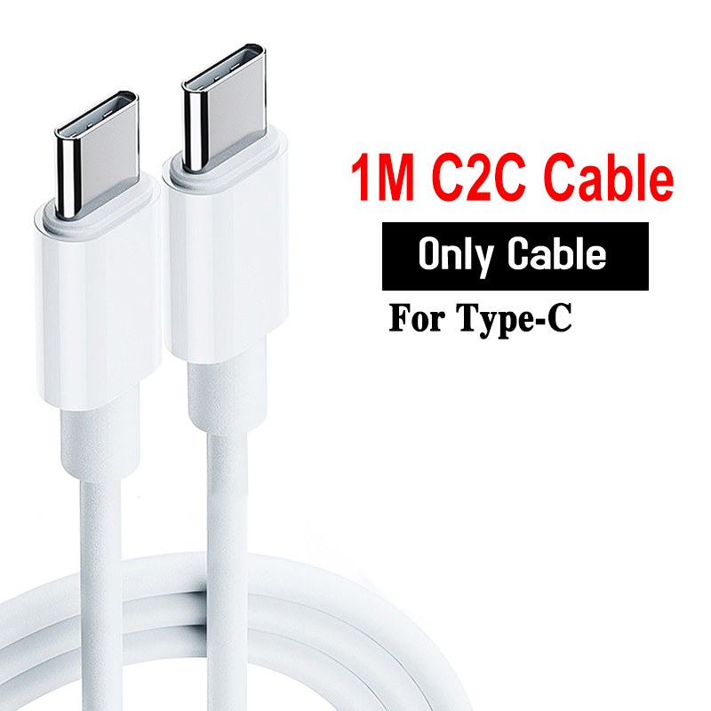 Für Apfel 20W PD USB Typ C Ladegerät Adapter Für iPhone 12 11 Profi XR X XS Max Schnelle Ladung USB C für Samsung Xiaomi LG: 1M C2C