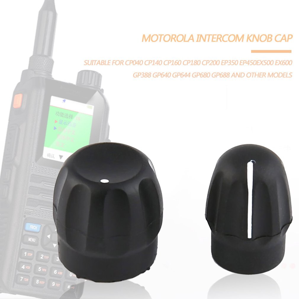 Botão de canal e Volume Knob para Motorola Rádio GP-338 HT750 HT1250 EP350 EP450 EX500 EX600 GP340 GP360 GP380 Fone de Ouvido