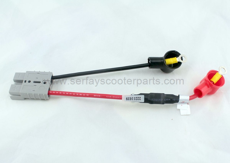 Battery Wire Harness with 50Amp Connector with fuse for The Sunrise mobility scooter S400/S425/S700 assembly OEM