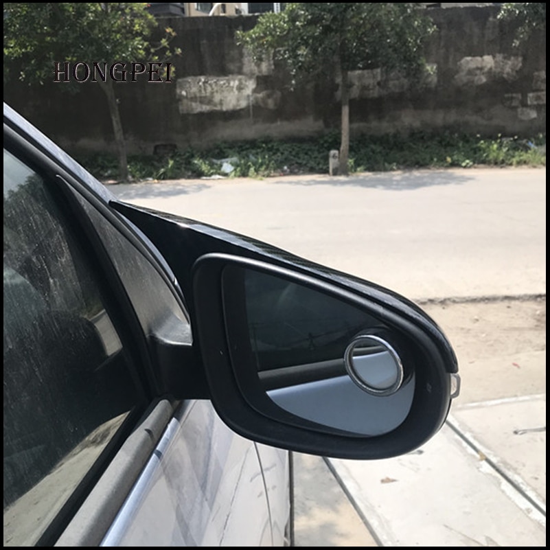 Bil styling carbon look bakspejl cover til vw golf 6 mk6 r vi side bakspejl dækker trim