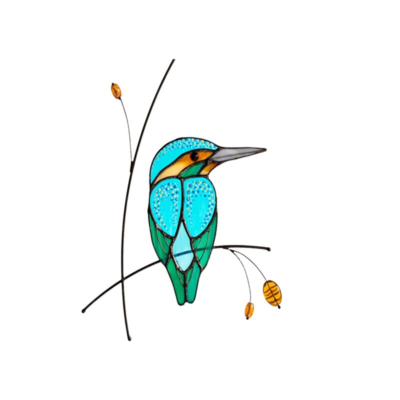 Cartoon Dier Patroon Muurstickers Vogel Behang Indoor Muur Raam Muurschilderingen Sticker Home Decoratie Voor Slaapkamer Woonkamer: 06 2PCS