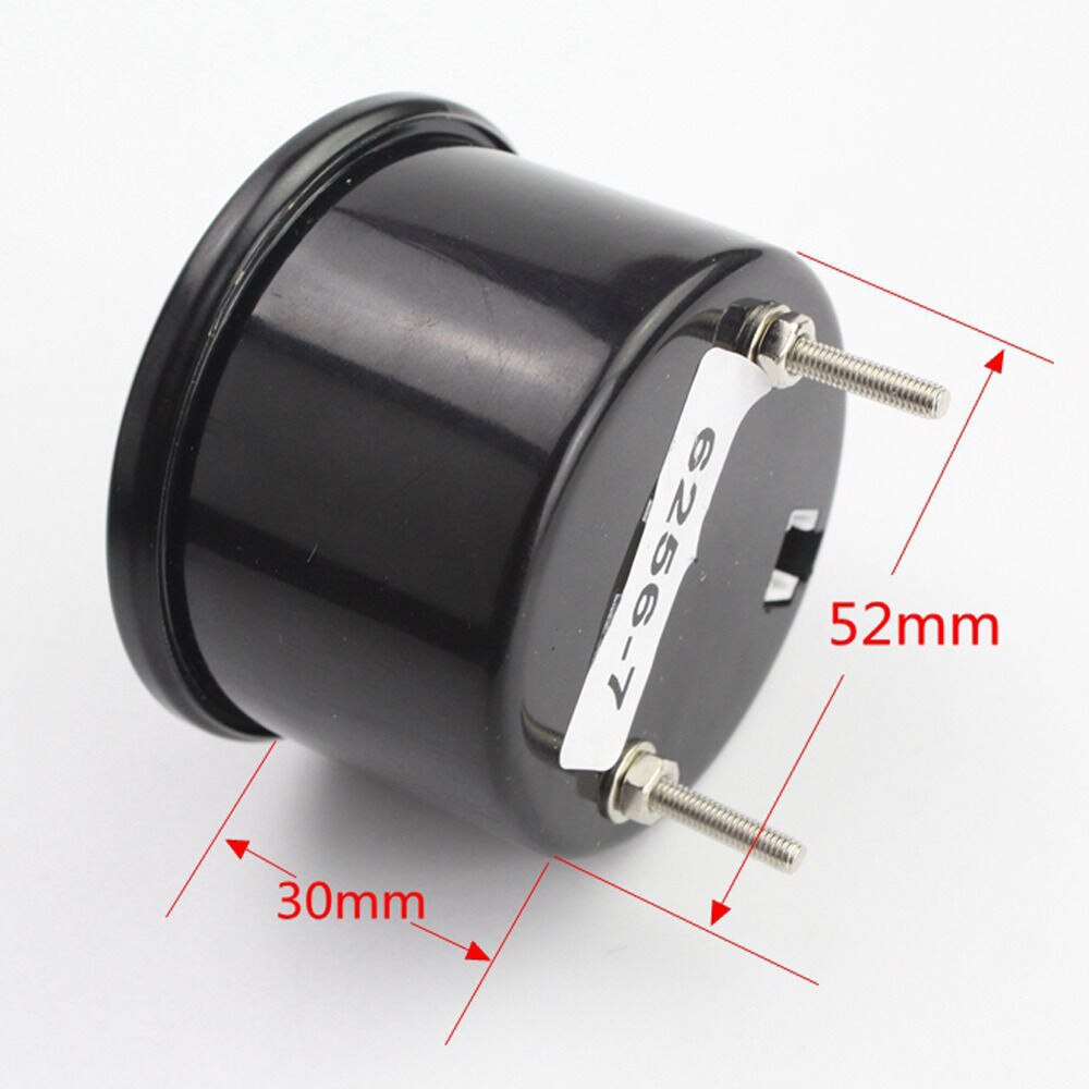 EE support 2" 52mm Turbo Boost Gauge Vacuum Digital Clocks Colors LED Light Boost Meter