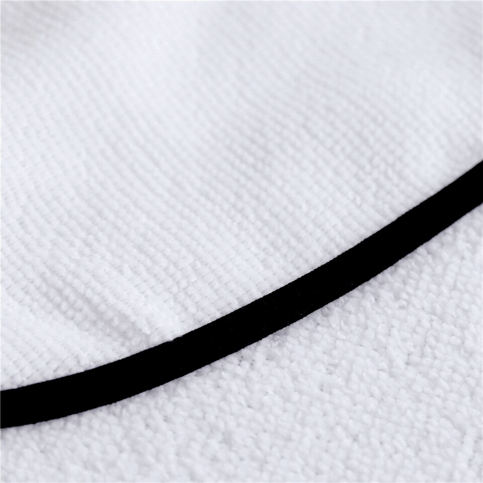 Trippy Alien by Brizbazaar Beach Towel Watercolor Bath Towel The Third Eye Bathroom Blanket Mandala Saucerman for Kids toalla