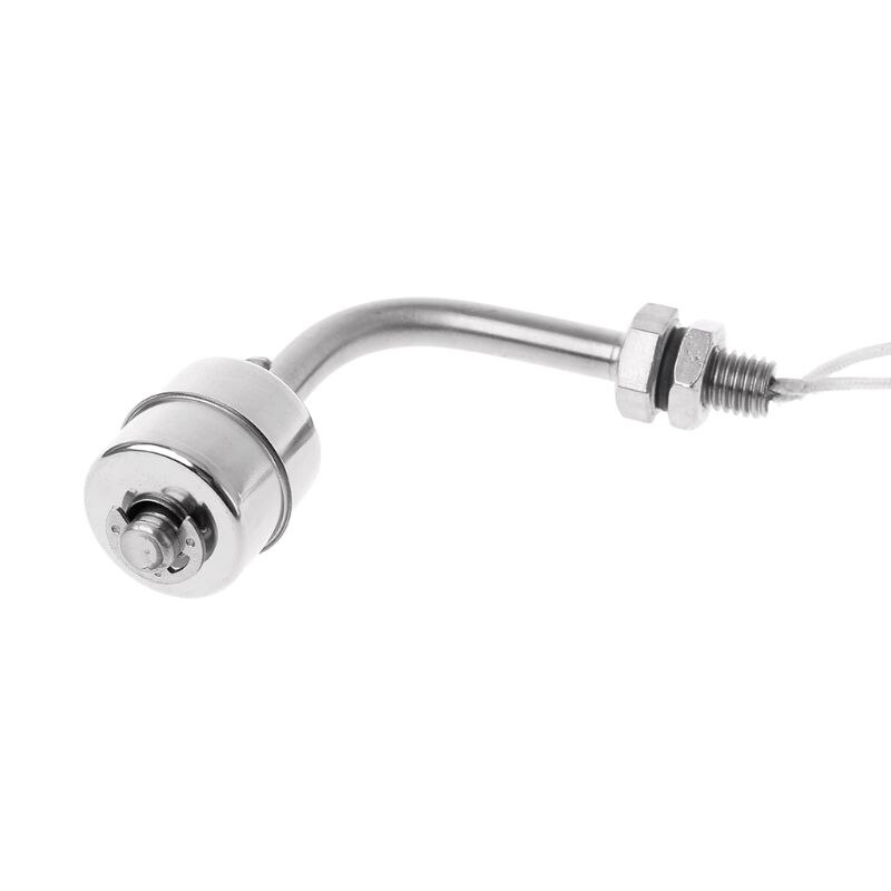 Stainless Steel Internal Vertical Float Switch High Temperature 200C L Type Liquid Controller Water Level Sensor Float Switch