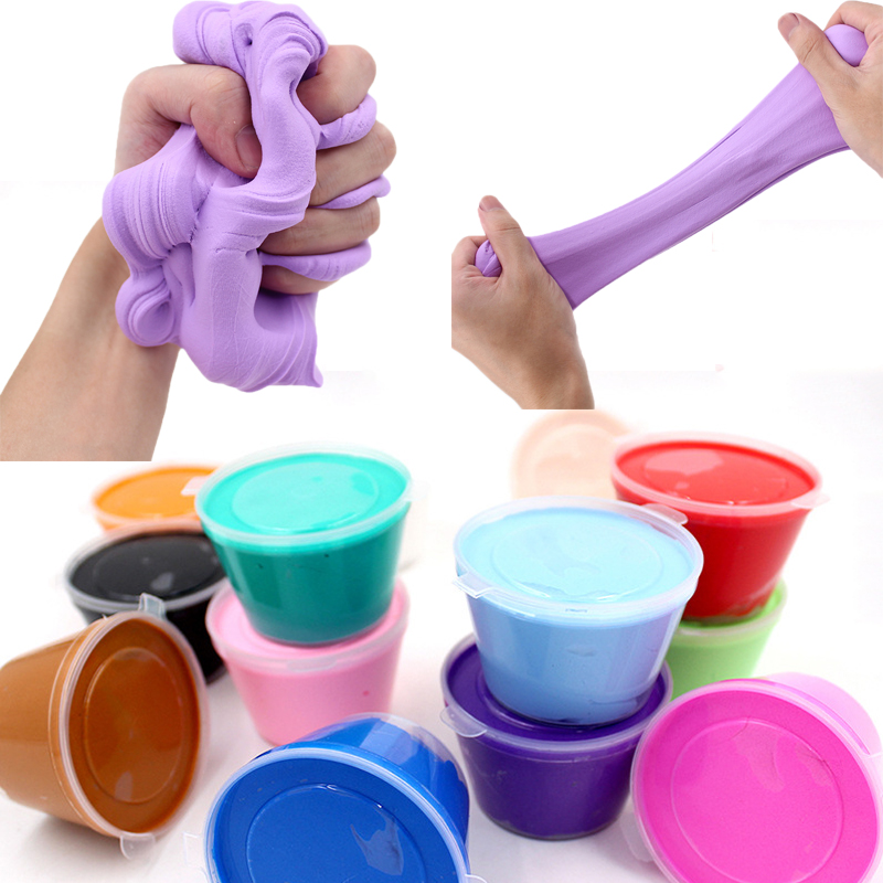 Baby Modeling Clay 15 Colors Children's DIY Air Drying Handprint Footprint Imprimt Toy Kids Slime Snowflake Mud Plasticine Tools