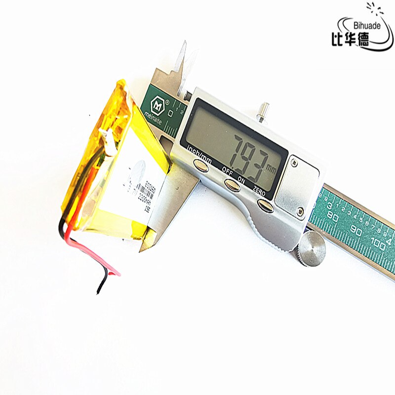 Litre batterie d'énergie bonne 3.7 V, 2200mAH 803160 polymère lithium ion/Li-ion batterie pour tablette pc banque, GPS, mp3, mp4