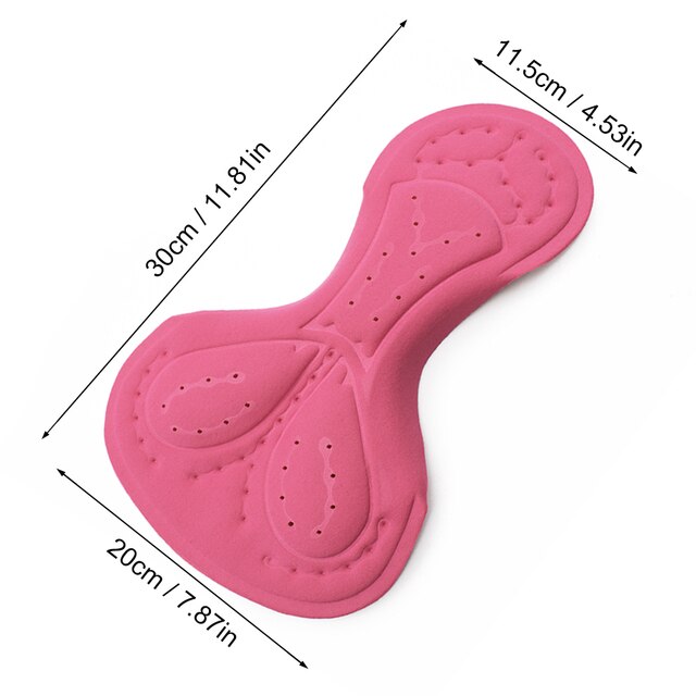 Wosawe Mannen Vrouwen Fietsen Ondergoed Padded 5D Gel Pad Fiets Shorts Ondergoed Underpant Ademend Comfortabel Kussen: BL305-P for woman