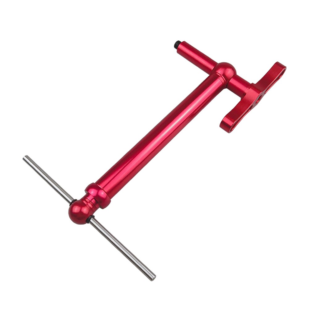 Bike Hook Aligner Bicycle Derailleur Aligner Hanger Bike Tail Hook 360° Rotation Alignment Corrector Cycling Repair Tools: Red