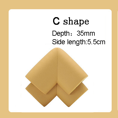 4 Teile/los Art Beweis Silikon Tisch Schreibtisch Ecke Rand Winkel Abdeckung Sicher Wachen Baby Schutz Sicherheit Schutz Von freundlicher freundlicher: Holz C Form