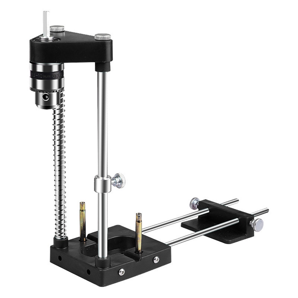 Perforadora de agujeros de Metal para carpintero, guía localizadora, plantilla de perforación, herramientas de carpintería, Hardware de fácil operación, accesorios de mano: Negro