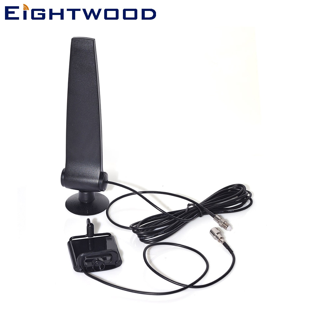 Eightwood Telefoon Houder Met Antenne 890 ~ 960 Mhz Lte 4G Antenne Mobiel Signaal Booster Fme Mannelijke/Vrouwelijke connector