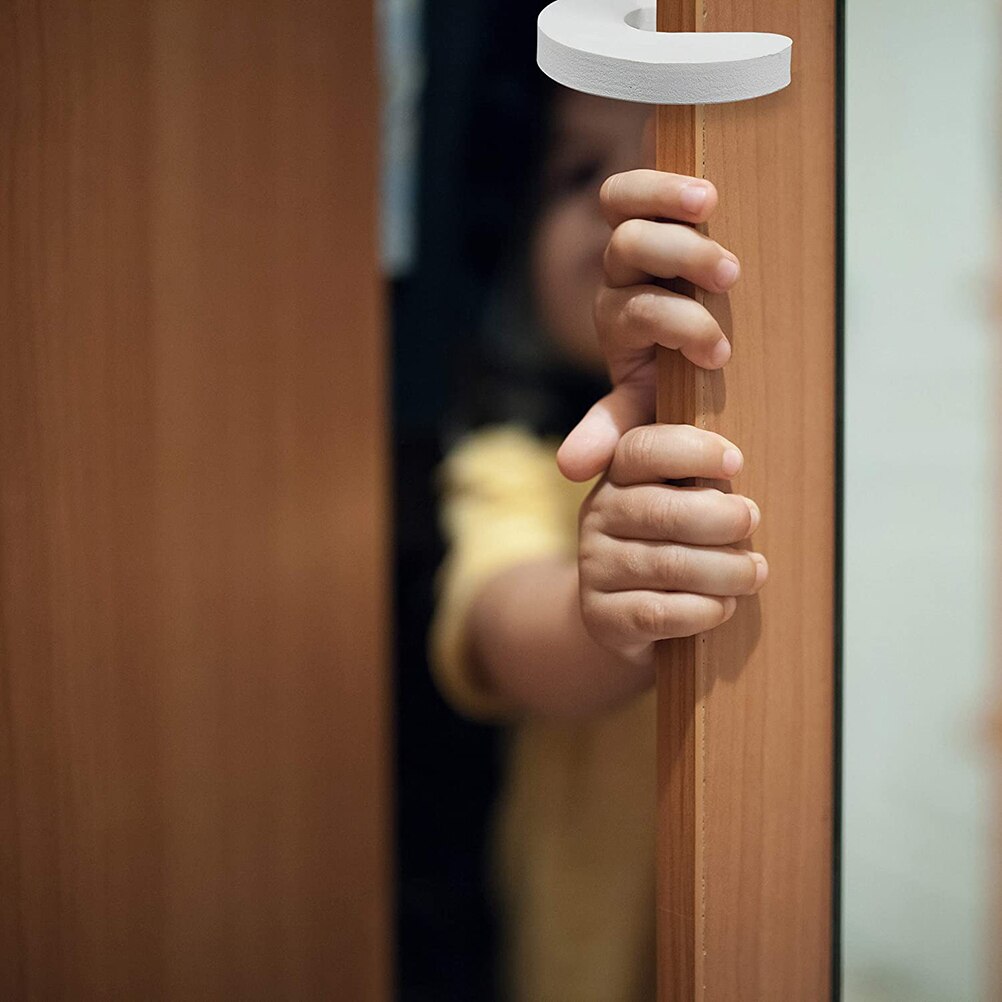 Protecteurs de porte en mousse, 10 pièces, butée de porte bébé, protection bouchon, sécurité Anti-blocage, coupe-vent #35