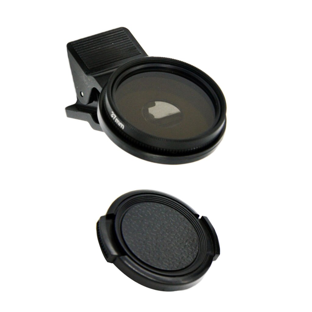Kit de lentille de filtre polarisant circulaire d'appareil-photo de 37MM pour l'iphone, Samsung, Smartphones Android de Windows