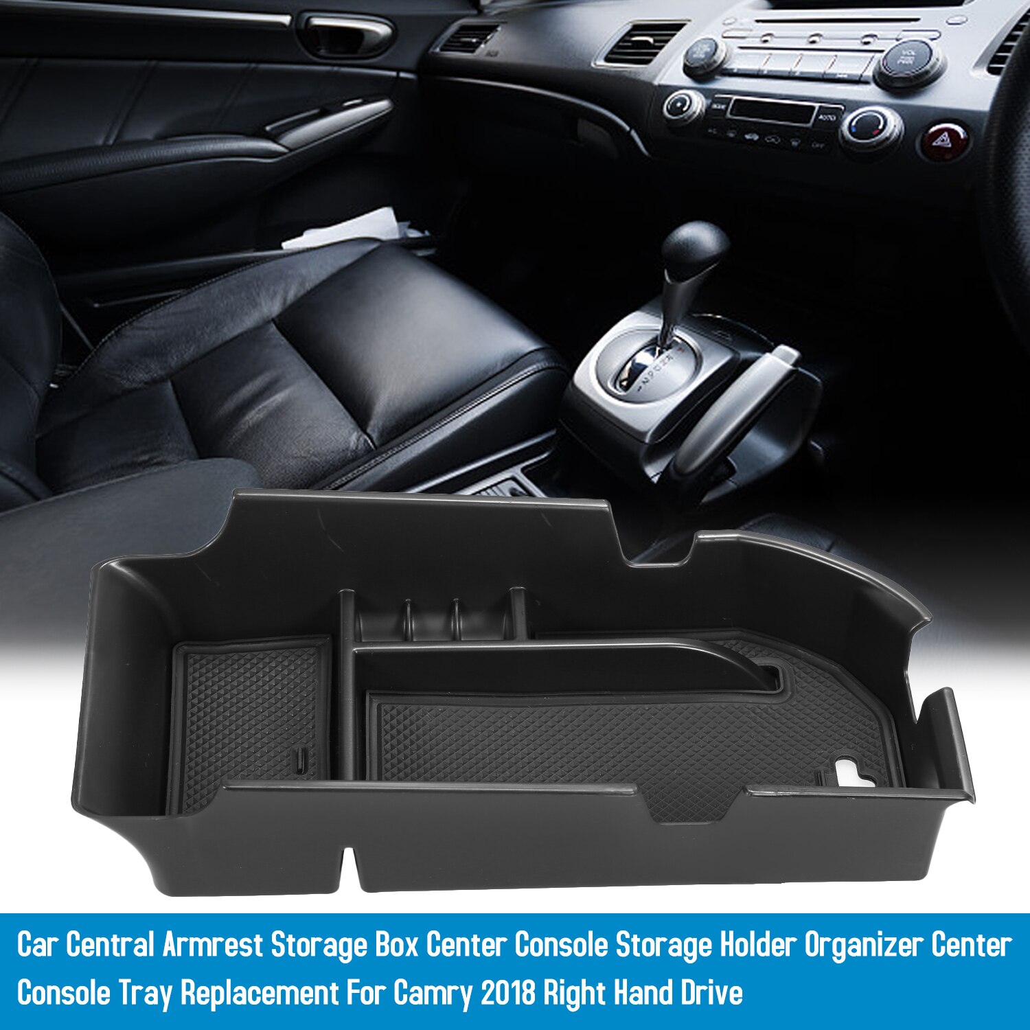 Auto Centrale Armsteun Opbergdoos Center Console Houder Organizer Center Console Tray Vervanging Voor Camry Right Hand Drive
