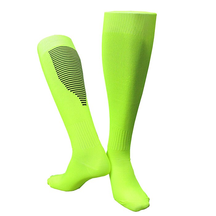 Summer Men Women Adult Thin Sport Volleyball Rugby Soccer Football Socks Above Knee High Long Stockings Leggings Breathable: CDP512 light green