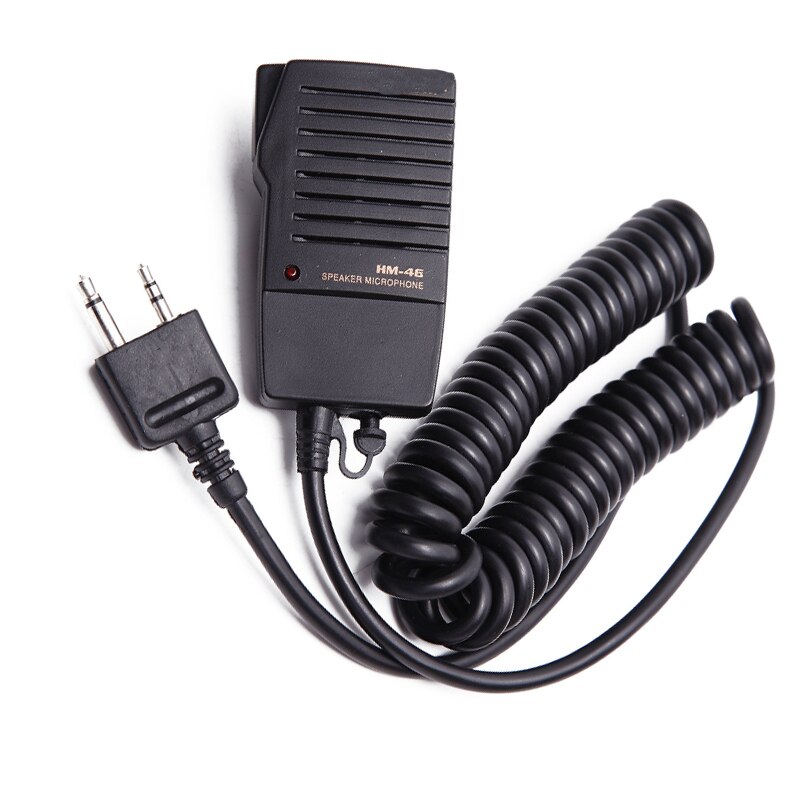HM-46 Microphone Handheld Speaker Mic For ICOM IC-V8 V82 V85 IC-T2H T8A 2AT E90 W32A Radio