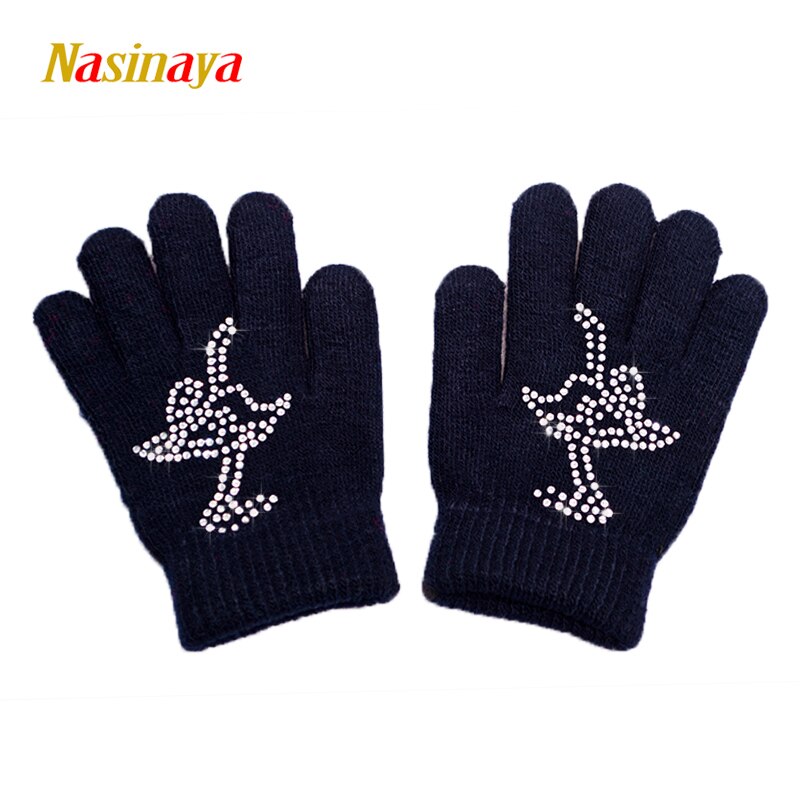 10 Colors Solid Magic Wrist Gloves Figure Skating Ice Training Warm