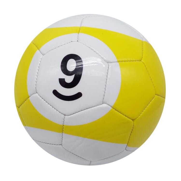 3# Gaint Snook Ball Snookball Snooker Billiards Soccer 8 Inch Game Huge Pool Football Include Air Pump Soccer Toy Poolball: No9
