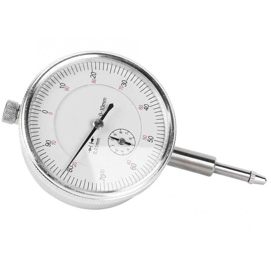 Digital Dial Indicator High Accuracy Aluminum Alloy 0-10MM/0.01MM Dial Indicator Gauge Manual Measuring Tool Internal