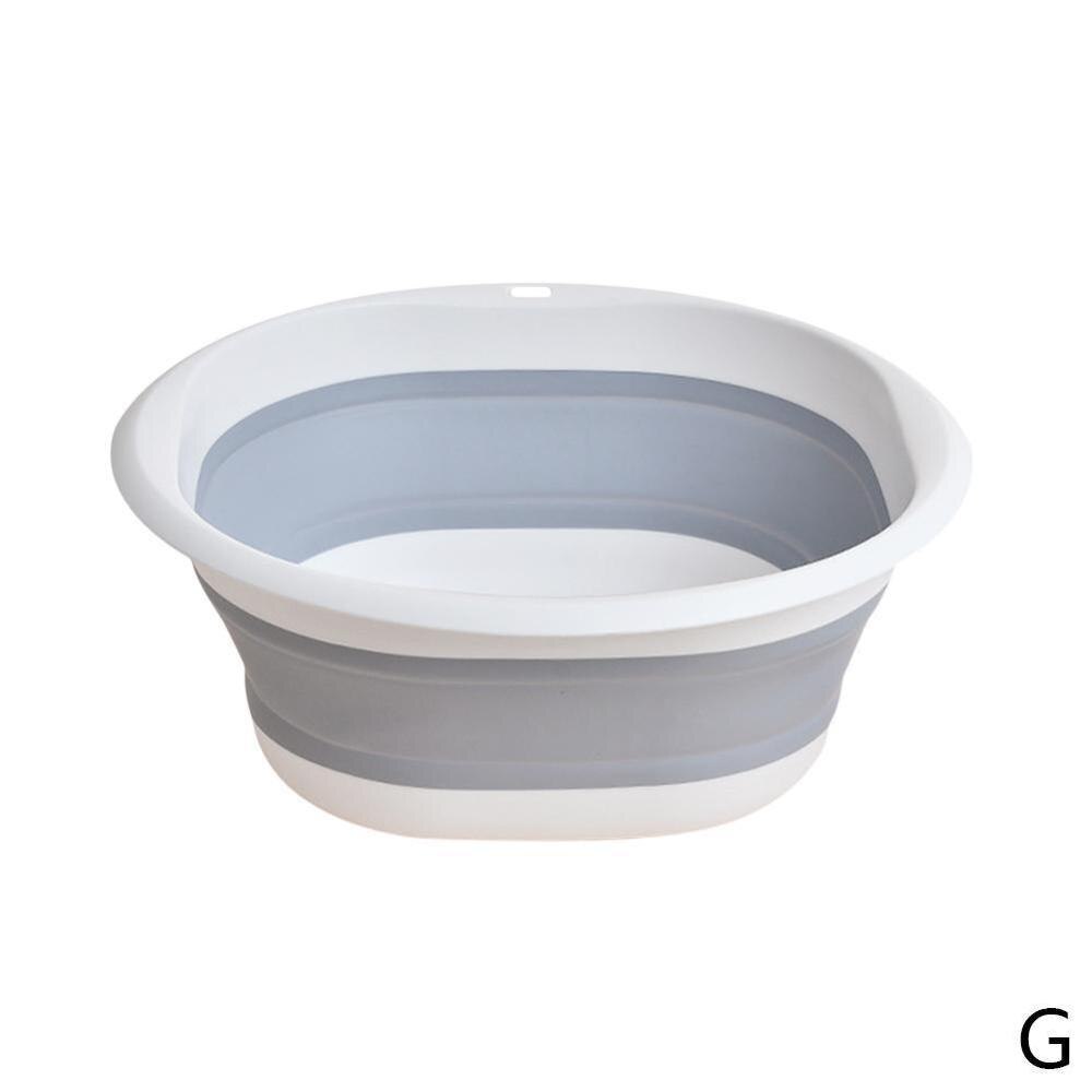 Cubierta de lavabo portátil para el hogar, accesorio plegable de viaje, O9O7: G