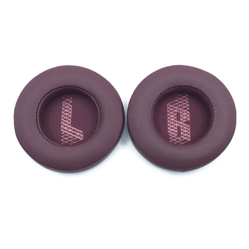 Oreillettes en cuir pour JBL Live, 400BT, 460NC, casque sans fil, cache-oreilles, coussinets en mousse à mémoire de forme: Rouge