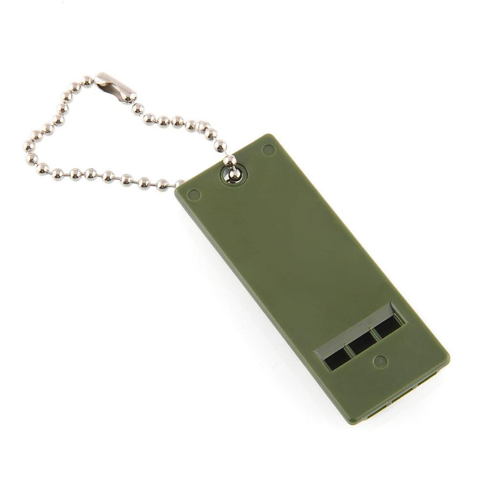 Silbato de señal de rescate Survive, para acampar y hacer senderismo al aire libre, árbitro deportivo emergente, botiquín de primeros auxilios, vida libre, fútbol, béisbol: Default Title