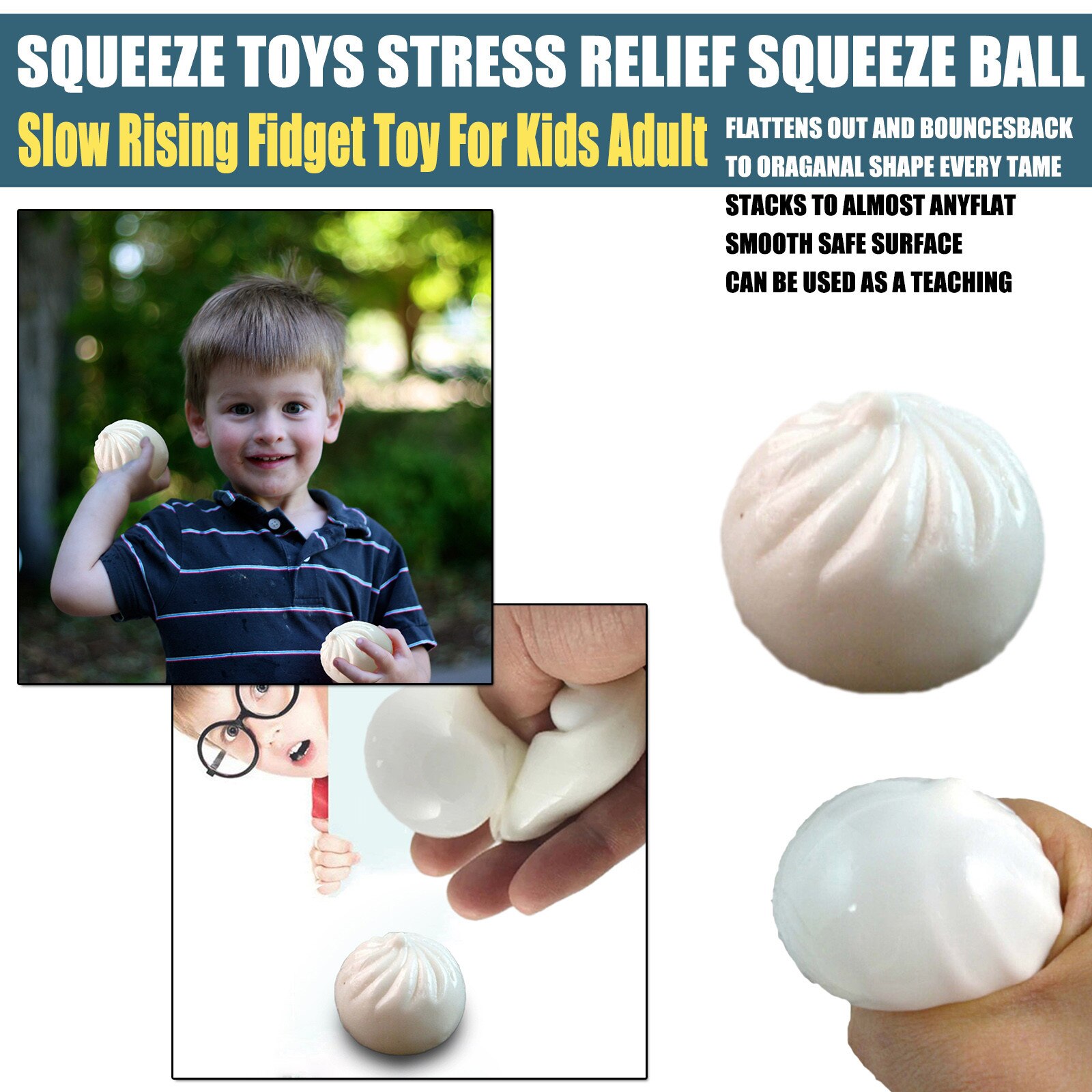 Cartoon Leuke Gesponnen Oneindige Squeeze Autisme Speciale Behoeften Stress Verlichten Decompressie Speelgoed Interessante Cadeau Voor Kinderen