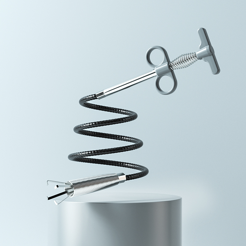 Sewer Pipe Dredging Extractor Flexible Grabber Claw Reacher Tool Drain Clog Remover Cleaning Tool for Sewer Sink Toilet TH