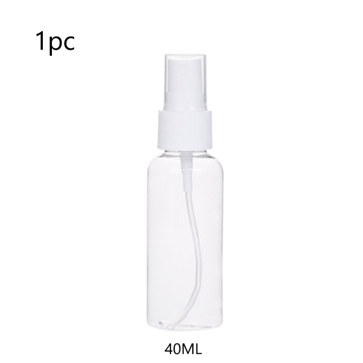 20/30/50 / 100ml Portable Refillable Bottles Travel Container Atomizer For Clear Plastic Perfume Bottle Empty Small Sprayer Jar: 40ml