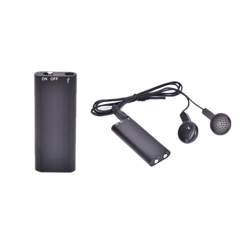 1Pc Draagbare Mini 8Gb Audio Recorder Voice Activated Luisteren Apparaat 96 Uur